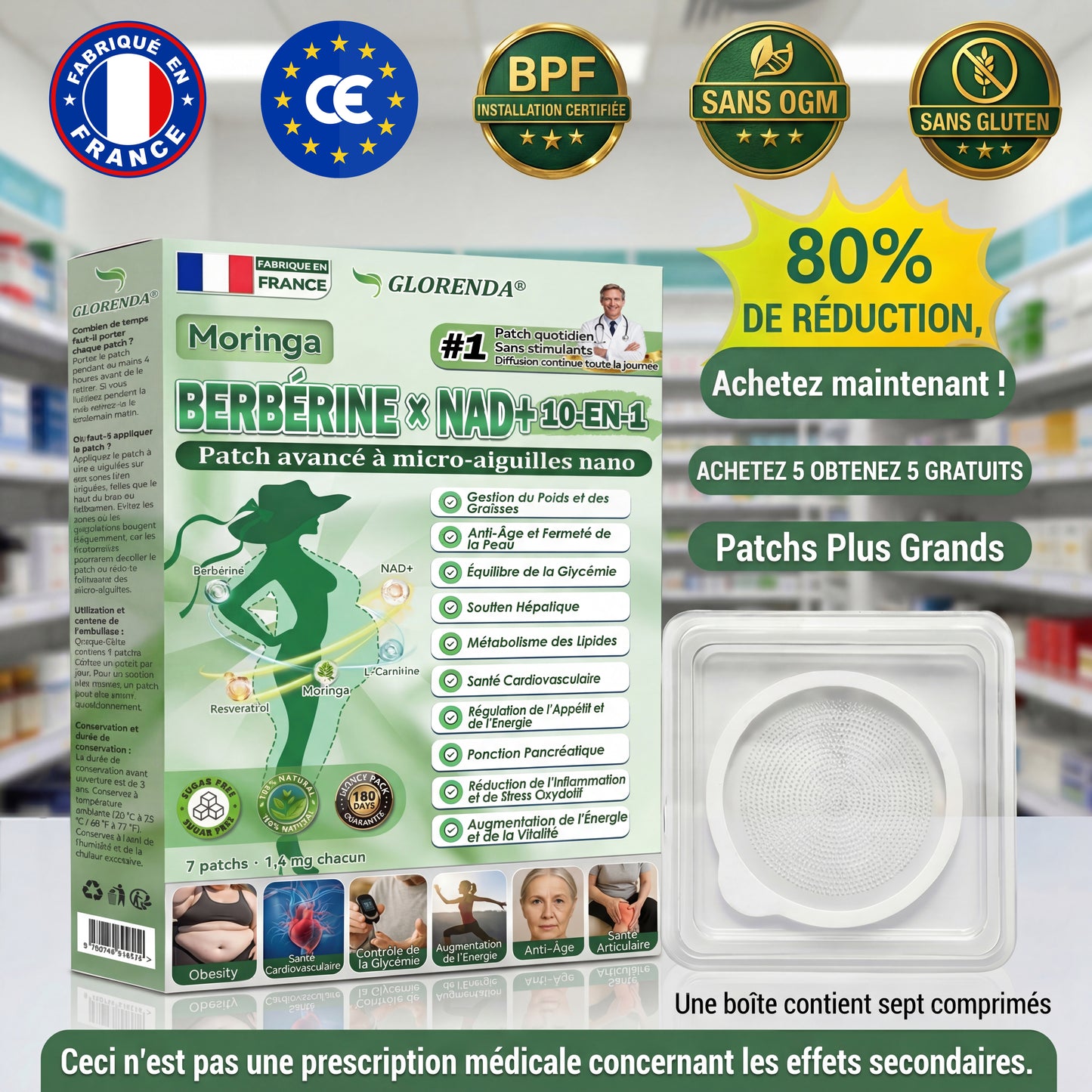 𝐆𝐋𝗢𝗥𝗘𝗡𝗗𝑨®⏳ Plus que 8 paquets ! 🔥 –30 % · Programme recommandé : 4–6 paquets · Stock limité · Prochain réassort l’an prochain 👉 Dépêchez-vous !